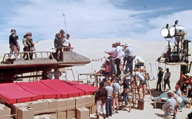 Return of the Jedi video -- Screengrab from exclusive EW.com clip.